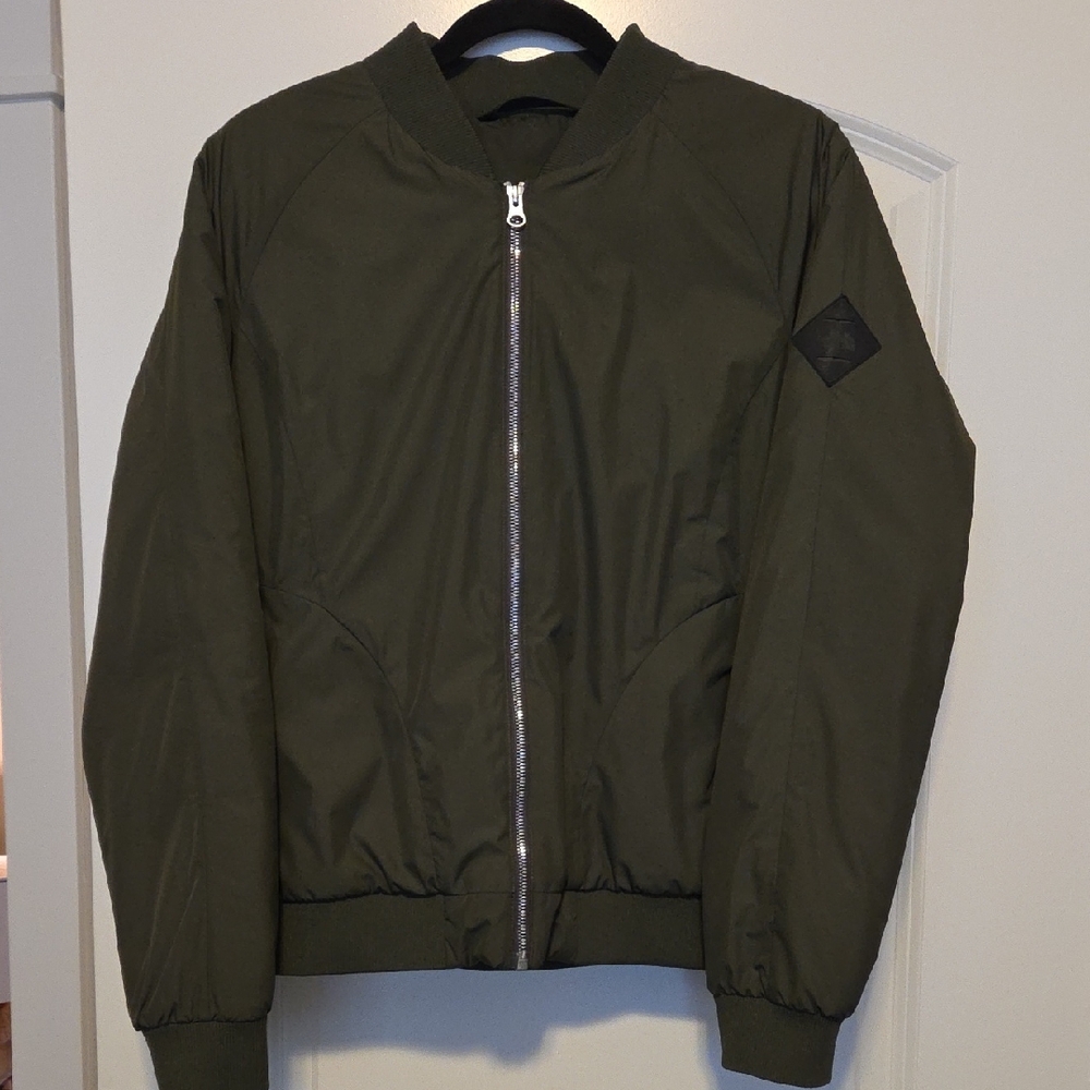 The North Face Dark Green Bomber Jacket